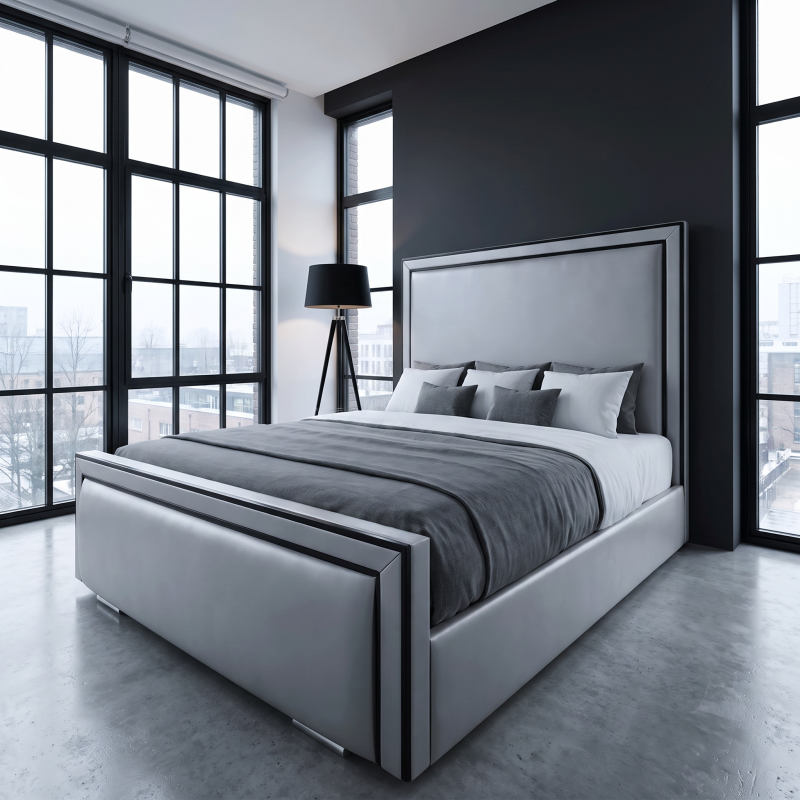 Tollerton Contrast-Trim Bed