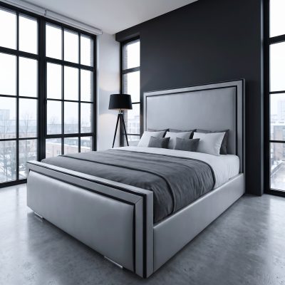 Tollerton Contrast-Trim Bed